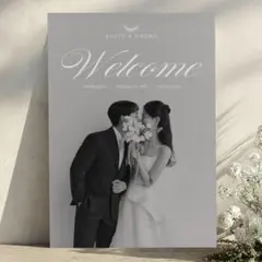 ウェルカムボード　パネル　結婚式　ウェルカムスペース　受付装飾　n02