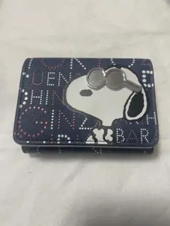 未使用品　アフタヌーンティー×スヌーピー 三つ折り財布　ミニウォレット