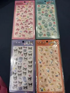 ハローキティ　エポキシステッカー　エポキシシール　サンリオ　マイメロ　クロミ