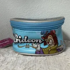 ディズニー　ギデオン　猫缶型レザー風ポーチ　ピノキオ