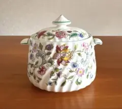 MINTON ミントン ハドンホール 蓋付きシュガーポット