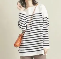 BEAUTY&YOUTH 長袖ボーダーカットソー