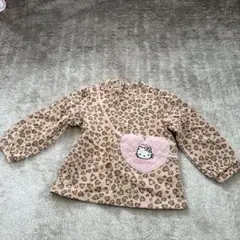 ハローキティ ヒョウ柄 長袖カットソー