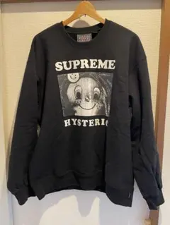HYSTERIC GLAMOUR x Supreme ブラックスウェット