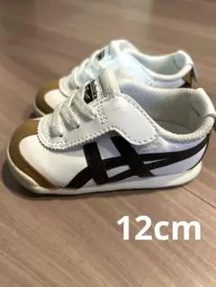 Onitsuka Tiger ベビーシューズ ホワイトブラウン12cm