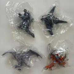 ガメラ他　キーホルダー　4個