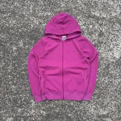 y2k 00s Columbia 短丈ジップパーカーワッフルフーディーアーカイブ