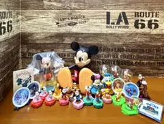 ビンテージ ディズニーグッズ　ガチャガチャ景品　フィギュア等　27点セット