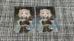 アルス・アルマル　OVERTURE ホログラムカード　チェキ風カード2枚セット