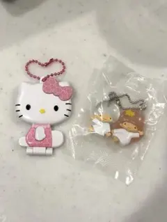 なかよしドロップチャーム　キティミラーセット売り