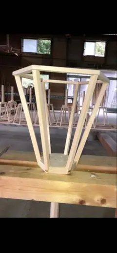 大工が作った「祭典用ぼんぼり」