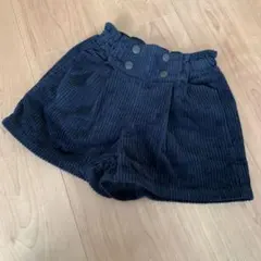 値下げ！未使用　ジーユー　コーデュロイハーフパンツ　ショートパンツ 110