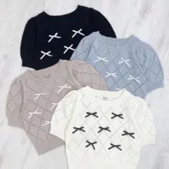 INGNI リボンニット