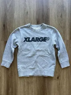 XLARGE キッズ トレーナー M グレー
