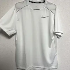 Nike DRI-FIT ランニング用シャツ Lサイズ ホワイト