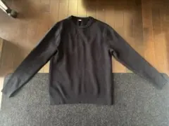 ユニクロ UNIQLO メンズ ニット セーター 黒 Mサイズ