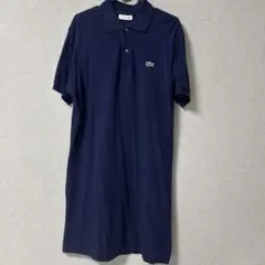 LACOSTE ポロワンピース ネイビー 36