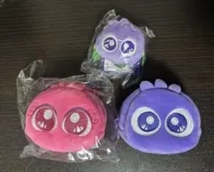 わかさ生活 フェイスミニポーチ アイアイちゃんブルブルくん マスコット
