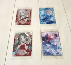 学園アイドルマスター　ウエハース　カード　4枚セット