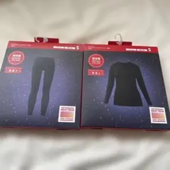 HEATTECH ウルトラウォームセット S ブラック