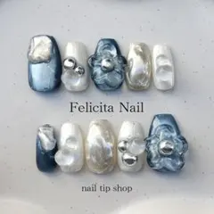 639　ニュアンス　個性派　マグネット　ミラー　ぷっくり　韓国　インク　振袖