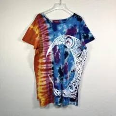 新品タグ付　チャイハネ　アミナ　タイダイプリント Tシャツのサムネイル