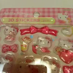 ハローキティ 3Dステッカーシールセット