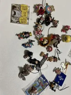 ワンピース　キャラクター ストラップセット