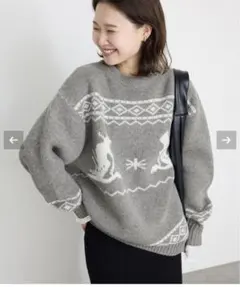 スローブイエナ☆BIG SKI KNIT
