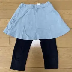 devirock スカート付きレギンス 120cm