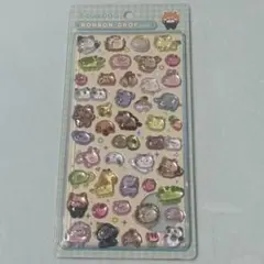 【正規品】ボンボンドロップシール ドンキ限定 りくのいきもの