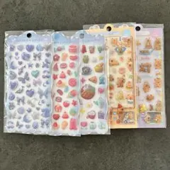 未開封✨ 空気入り 3Dぷっくりシール 5枚セット