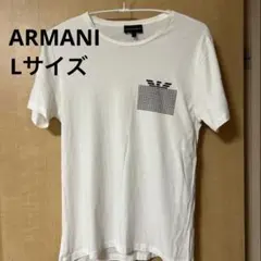EMPORIO ARMANI ホワイト Tシャツ Lサイズ