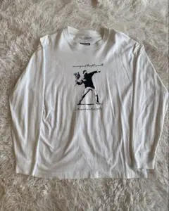 BRANDALISEDバンクシー！ FLOWER BOMBER ロングTシャツのサムネイル