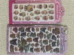 キティ　うるちゅるシール　日焼けキティ　アクリルシール　立体シール　キティー