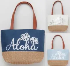 ハワイアン スパンコール ミニトートバッグ ハイビスカス バッグ レディース③