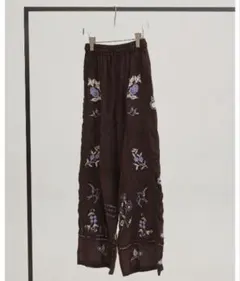 TODAYFUL Embroidery Patchwork Trousers - メルカリ