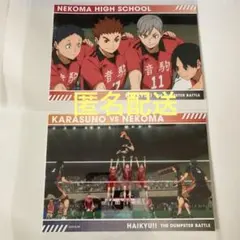 ハイキュー　ゴミ捨て場の決戦　ブロマイドセット