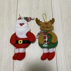 クリスマスツリーオーナメント 2体