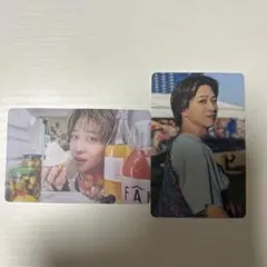 timelesz FAM 寺西拓人 原嘉孝トレカ　通常盤 初回A