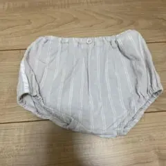 lete a tete ストライプパンツ グレー　ブルマ　70-80サイズ