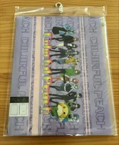 カラフルピーチ　ポケット付きクリアファイル　しまむら