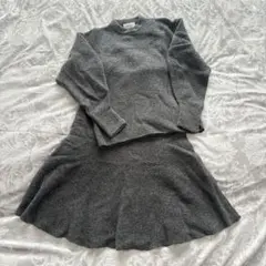 Mila Owen フレアスカートセットアップ　グレー