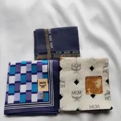 MCM ハンカチ 3枚セット