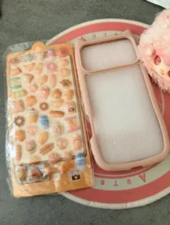 新品未使用品iPhone17ProMAXケース　スマートフォンカバーDIYシール