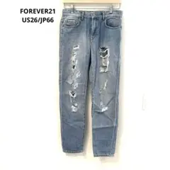 FOREVER21 ダメージジーンズ　US26/JP66のサムネイル