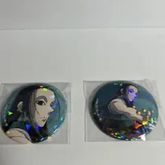 HUNTER×HUNTER イルミ　ホログラム缶バッジ　2個セット