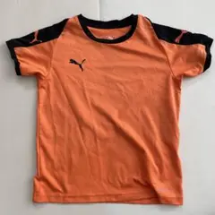 Puma オレンジ ブラック Tシャツ