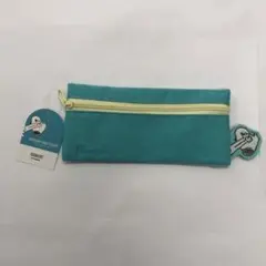 【新品】Peanuts スヌーピーカラーポーチ ターコイズ