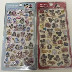 正規品　プチドロステッカー　ベビーミッキー　フレンズ　ミッキー